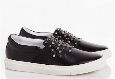 Lanvin Women Black Slip-On Sneakers - Choice of 36 EUR 37