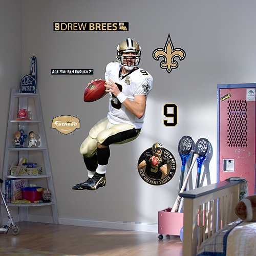 Eli Manning Fathead NFL Wall Graphic