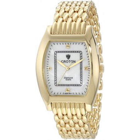 Croton watch hot sale diamond quartz