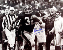 Franco Harris Pittsburgh Steelers Autographed 16 x 20 Black & White  Immaculate Reception Photograph