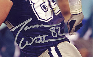 : Jason Witten Dallas Cowboys Autographed 16 x 20 No