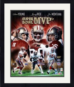 49ers 16x20 Photo Team-Signed by (20) with Joe Montana, Jerry Rice