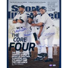 Derek Jeter Autographed Signed Mariano Rivera Yankees 16X20 Picture Steiner