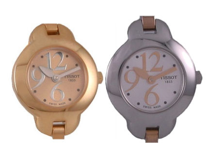 TISSOT Grain de Folie Ladies Two Tone Watch