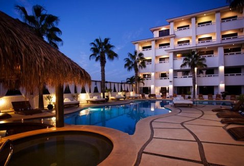 THE BAHIA HOTEL BEACH CLUB in CABO SAN LUCAS, MEXICO medano beach