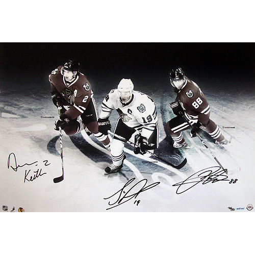 Duncan Keith Signed Blackhawks Stanley Cup Photo
