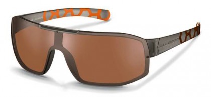 Porsche Design P 8528 A-135 Orange and Grey Sunglasses